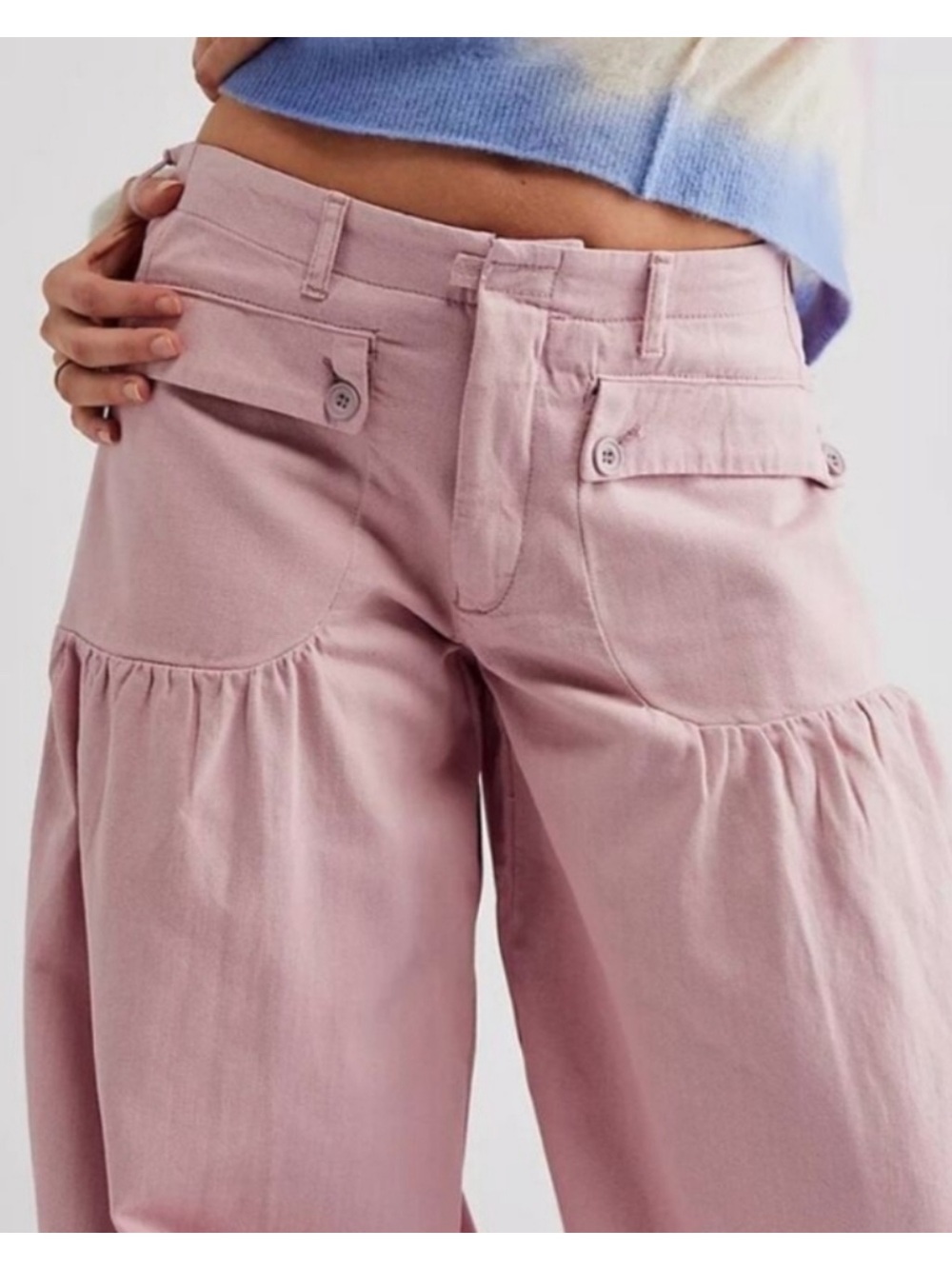 Free People We The Free The Lotus Jean NWT in Lilac Size 29 - Picture 3 of 8